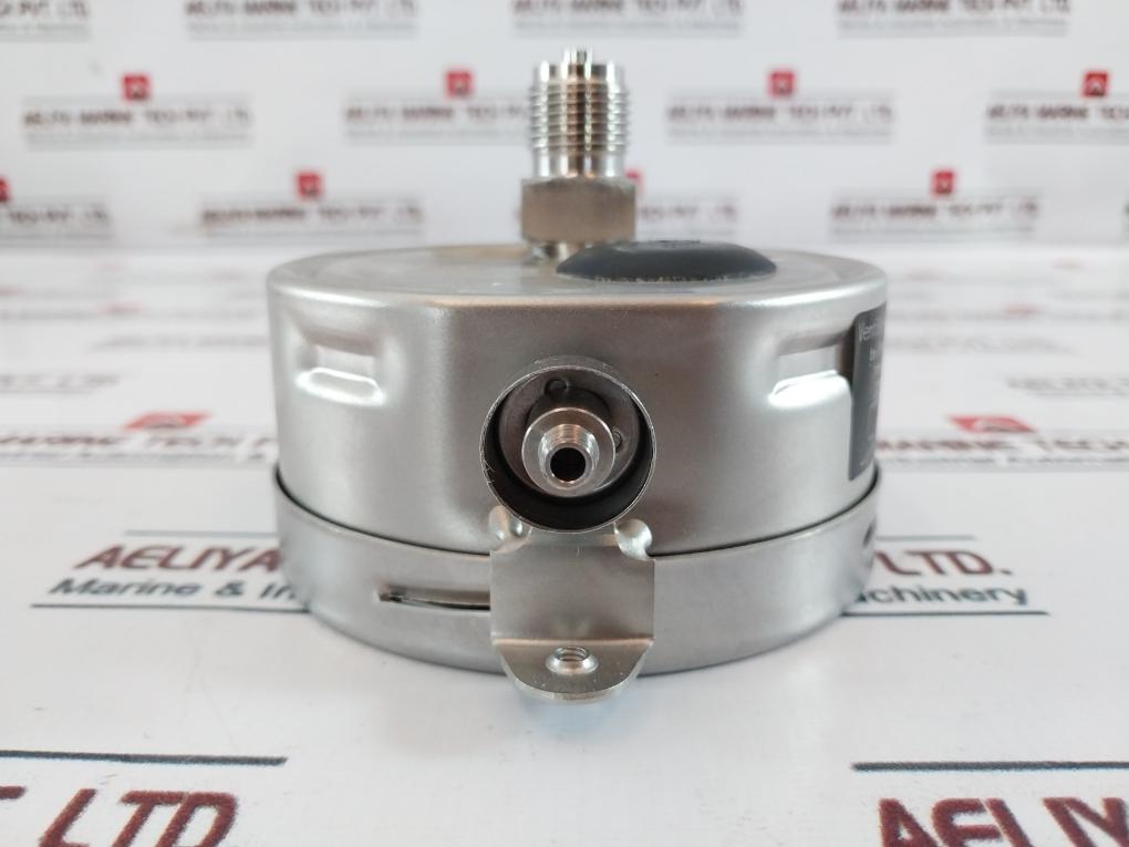 Wika En 837-1 Compound Pressure Gauge 316L Stainless Steel 100 Mm -1 To 3 Bar