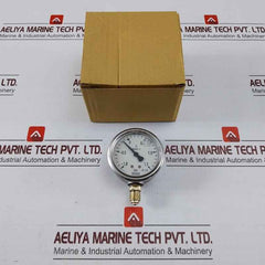 Wika En 837-1 Pressure Gauge -1.0 To 1.5 Bar Cl 1.6