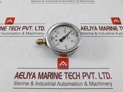 Wika En 837-1 Pressure Gauge -1.0 To 1.5 Bar Cl 1.6