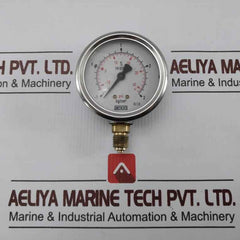 Wika En 837-1 Pressure Gauge -14 To 42 Psi