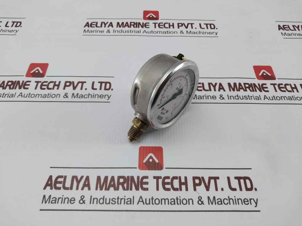 Wika En 837-1 Pressure Gauge -14 To 42 Psi