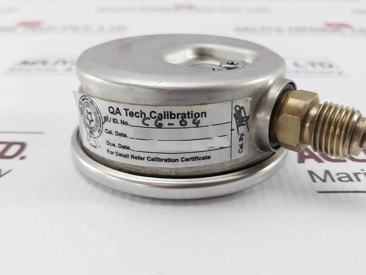 Wika En 837-1 Pressure Gauge -14 To 42 Psi