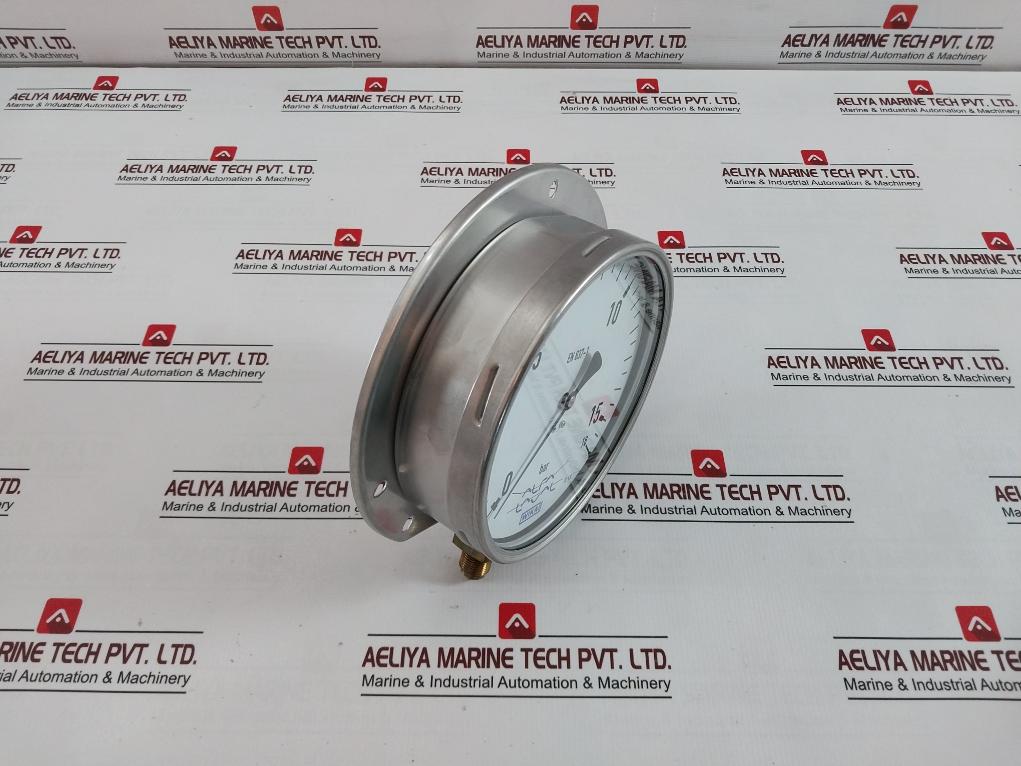 Wika En 837-1 Pressure Gauge 0-16 Bar 3/8 Inch Rg
