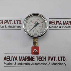 Wika En 837-1 Pressure Gauge 0-5600 Psi 0-400 Kg/Cm2