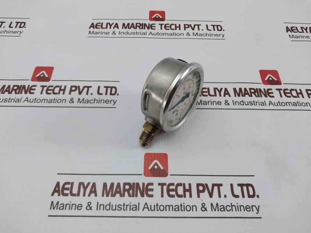 Wika En 837-1 Pressure Gauge 0-5600 Psi 0-400 Kg/Cm2