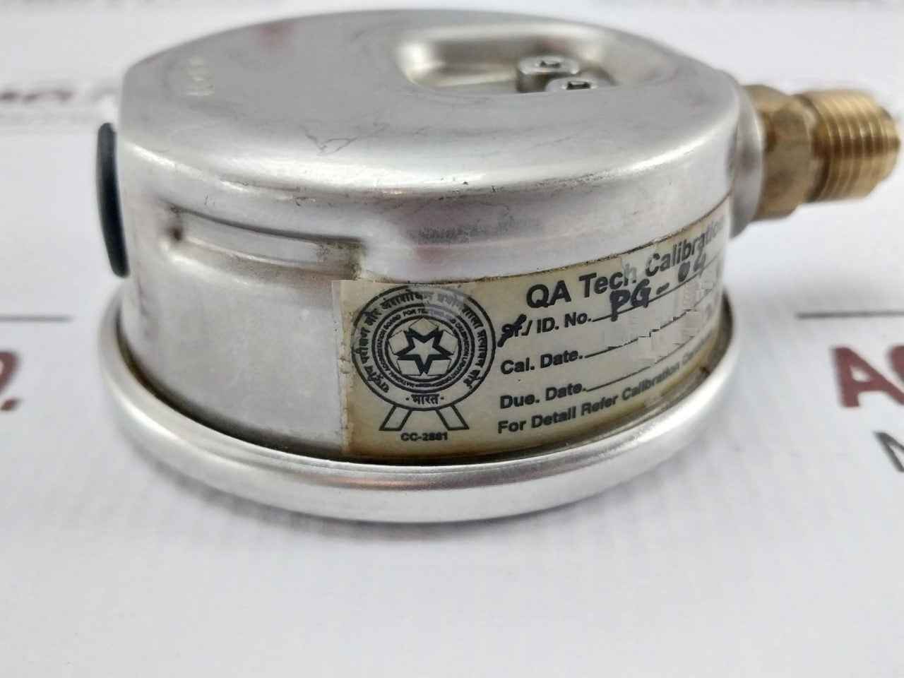 Wika En 837-1 Pressure Gauge 0-5600 Psi 0-400 Kg/Cm2