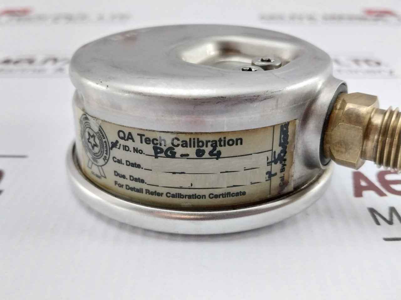 Wika En 837-1 Pressure Gauge 0-5600 Psi 0-400 Kg/Cm2