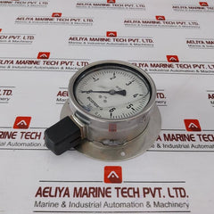 Wika En 837-1 Pressure Gauge 0-6 Bar 316l 100mm 1/2"Bsp