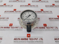 Wika En 837-1 Pressure Gauge 0-6 Bar 316l 100mm 1/2"Bsp