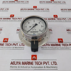 Wika En 837-1 Pressure Gauge 0-6 Bar 316l 100mm 1/2"Bsp