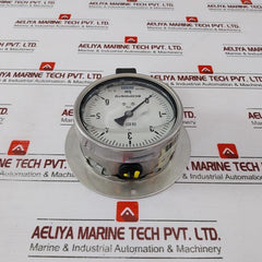 Wika En 837-1 Pressure Gauge 0-6 Bar 316l 100mm 1/2"Bsp