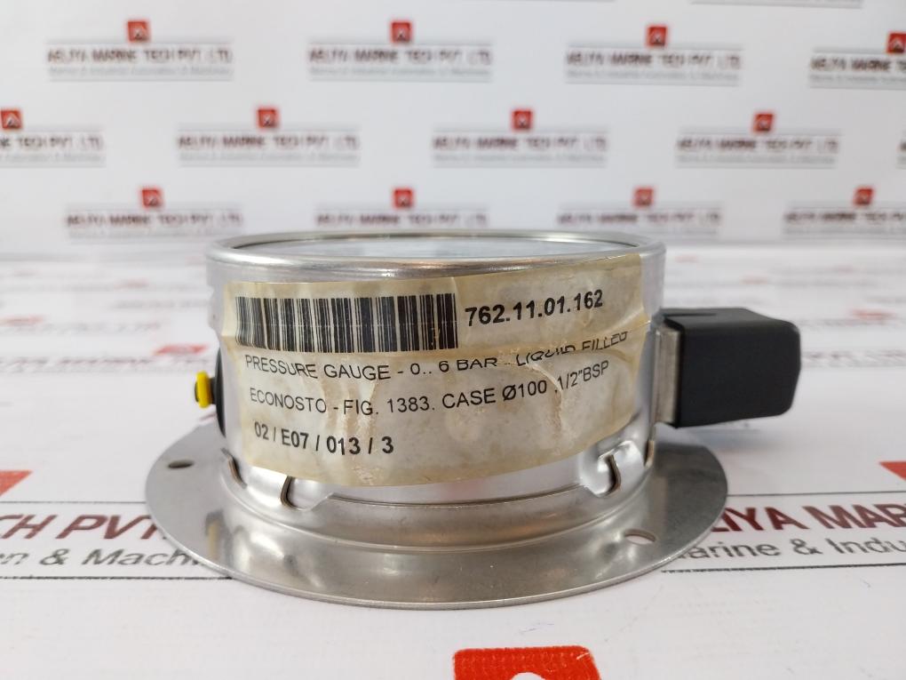 Wika En 837-1 Pressure Gauge 0-6 Bar 316l 100mm 1/2"Bsp