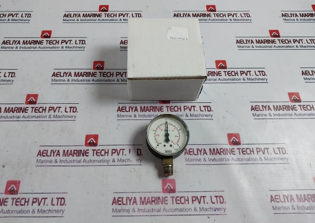 Wika En 837-1 Pressure Gauge 0 To 4 Bar/0 To 60 Psi