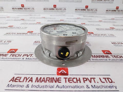 Wika En 837-1 Pressure Gauge 160 Psi Mounted Diaphragm Seal