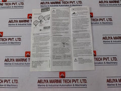 Wika En 837-1 Pressure Gauge 160 Psi Mounted Diaphragm Seal
