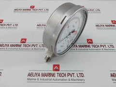 Wika En 837-1 Pressure Gauge 28 Kg/Cm2 & Psi Part No: 232.50.160