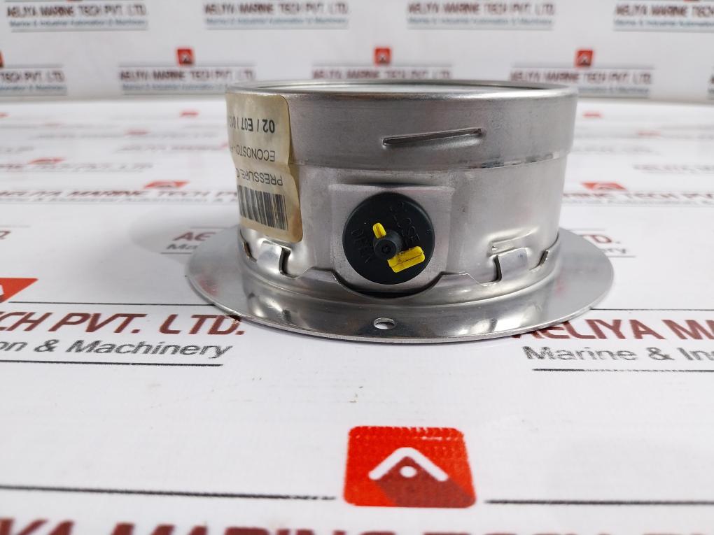 Wika En 837-1 Pressure Gauge 316L Liquid-filled Ø100 1/2” Bsp 0-4 Bar