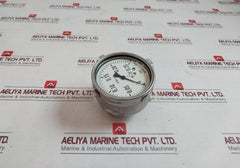 Wika En 837-3 Pressure Gauge 0–0.25 Bar Kl.1.6 1.4571 Stainless Steel