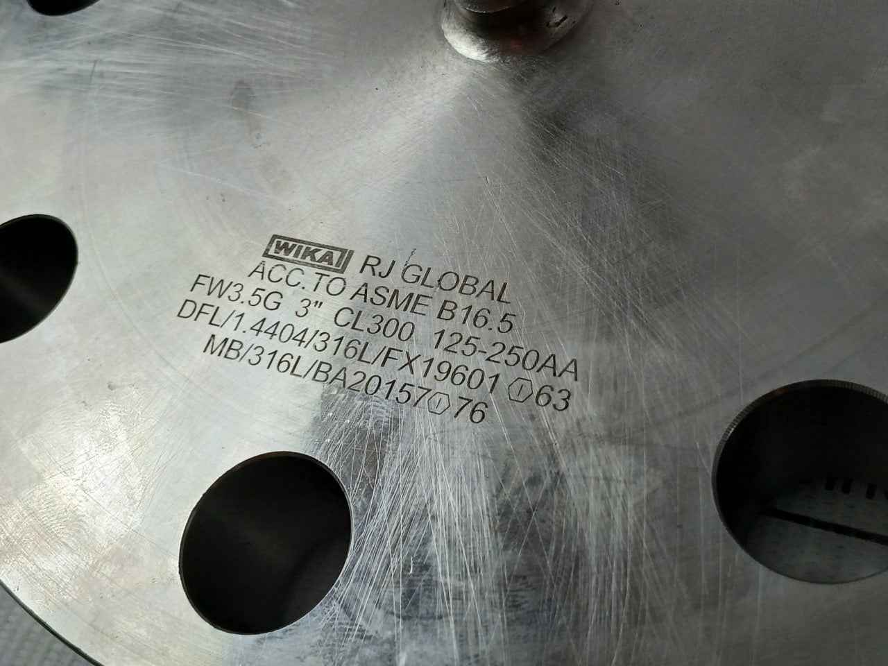 Wika Fw3.5g Pressure Transmitter Gauge W/ Flange 3