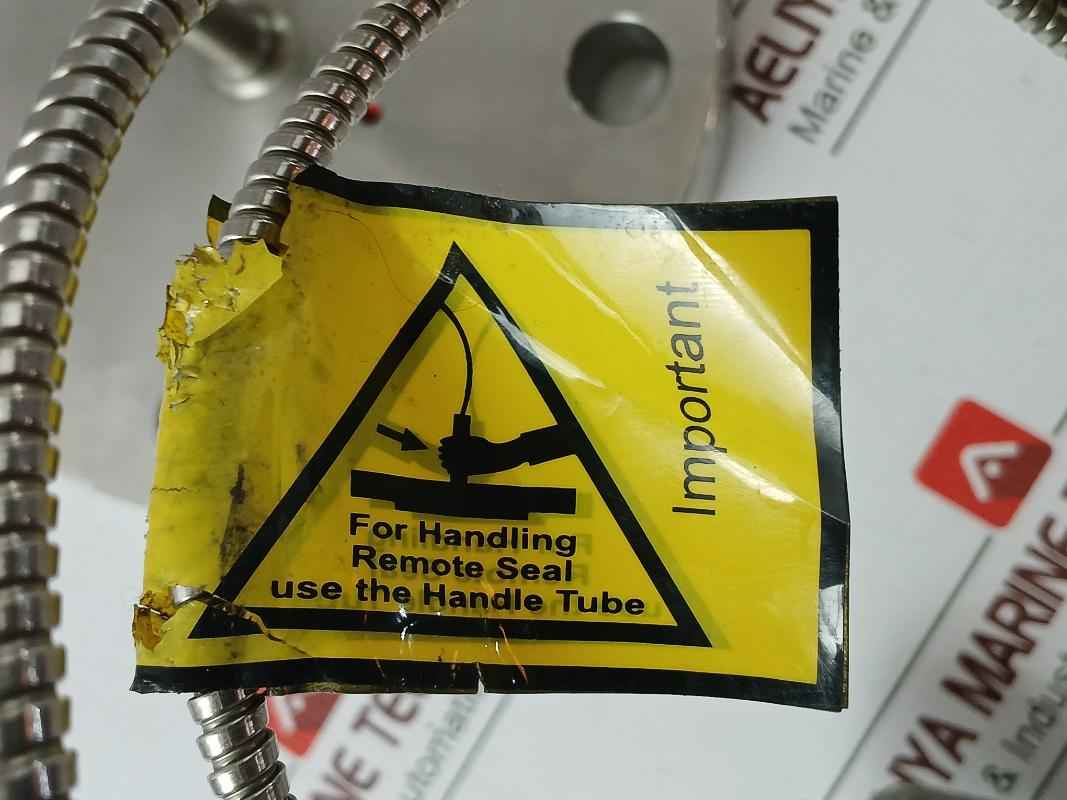 Wika Fw3.5g Pressure Transmitter Gauge W/ Flange 3