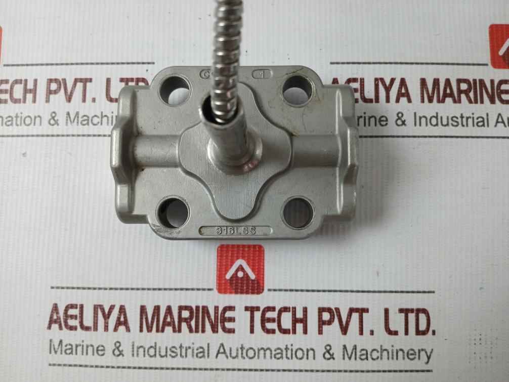 Wika Fw3.5g Pressure Transmitter Gauge W/ Flange 3