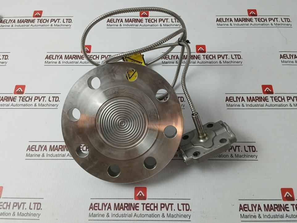 Wika Fw3.5g Pressure Transmitter Gauge W/ Flange 3