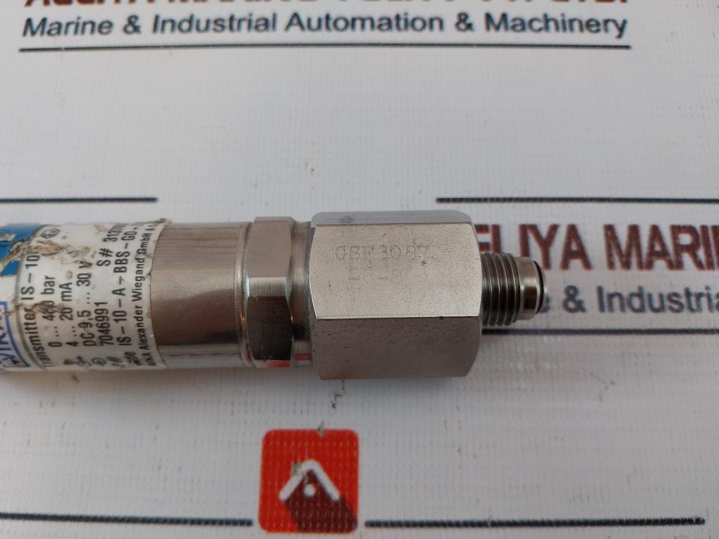 Wika Is-10 Pressure Transmitter Ip67 30V