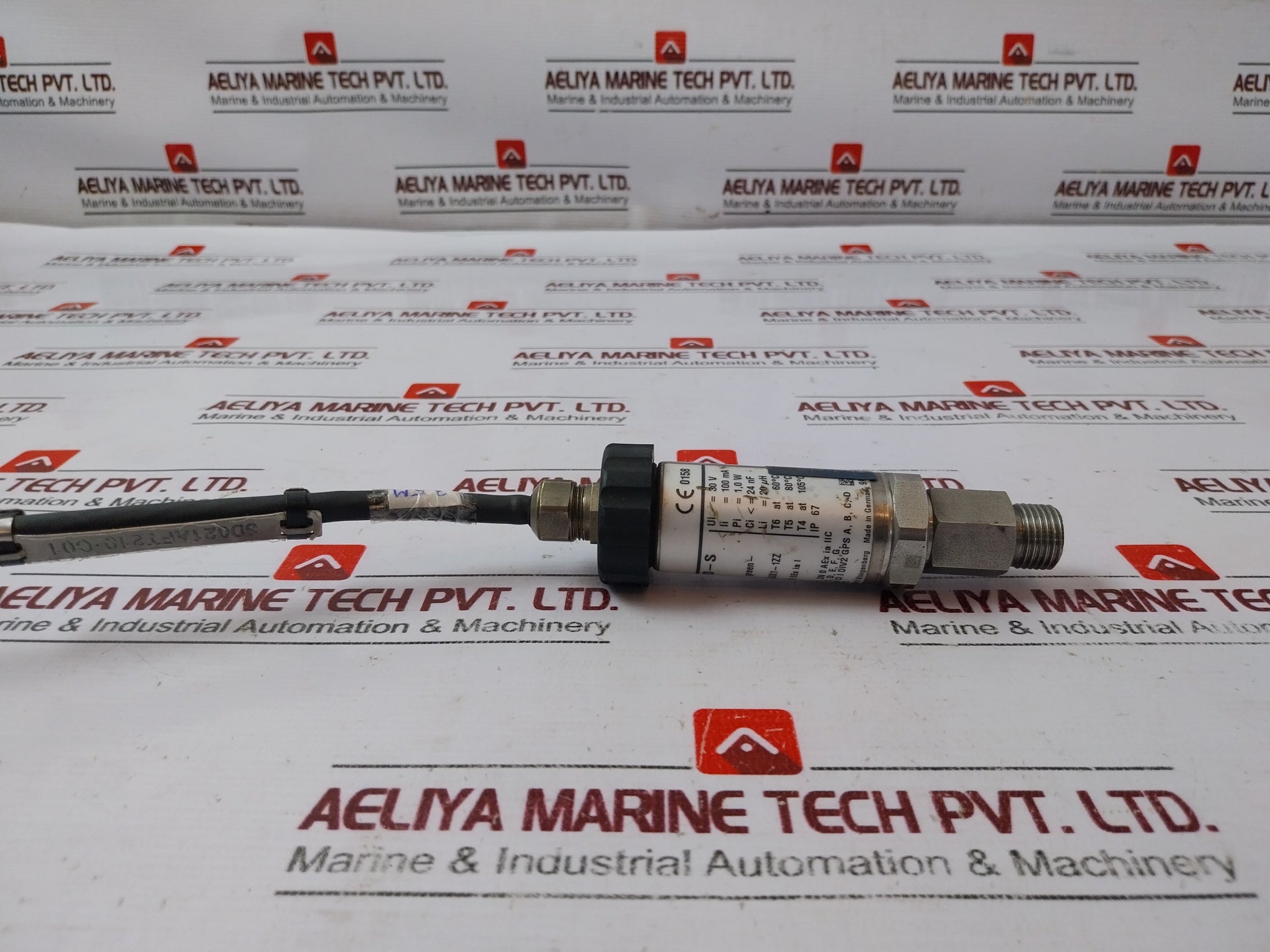 Wika Is-20-s Pressure Transmitter 0-400 Bar 4-20ma Dc 10-30v Atex Ip67