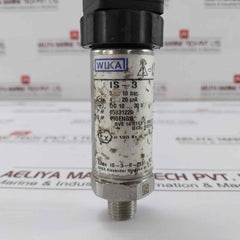 Wika Is-3-0-2111-3Zz-bbinbzz-kta3Zzz-uazz Pressure Transmitter 0-10 Bar 4-20 Ma