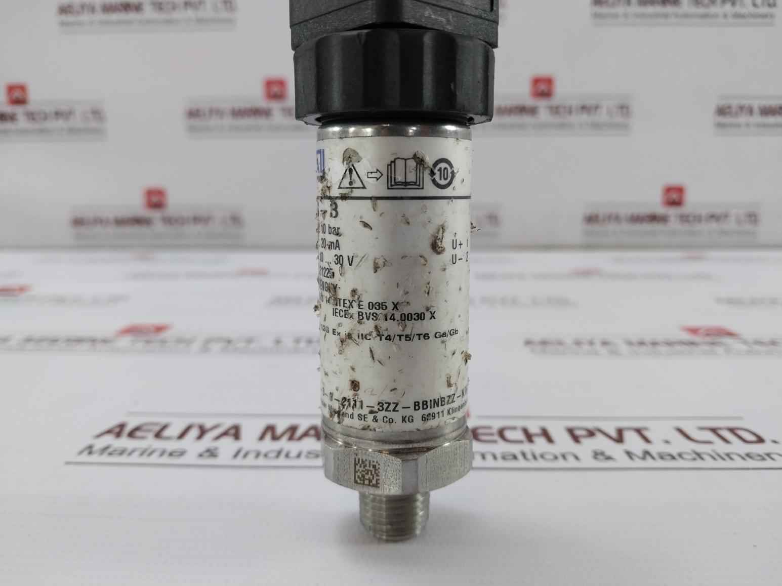 Wika Is-3-0-2111-3Zz-bbinbzz-kta3Zzz-uazz Pressure Transmitter 0-10 Bar 4-20 Ma