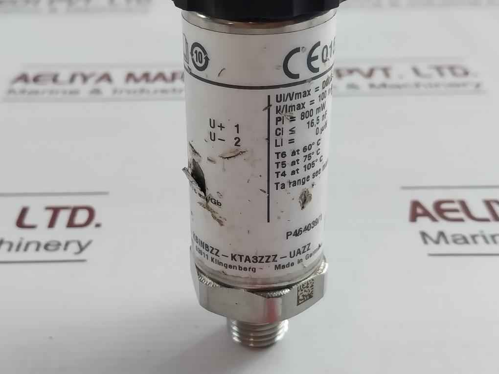 Wika Is-3-0-2111-3Zz-kbinbzz-kta3Zzz-uazz Pressure Sensor Dc 10-30V 4-20 Ma