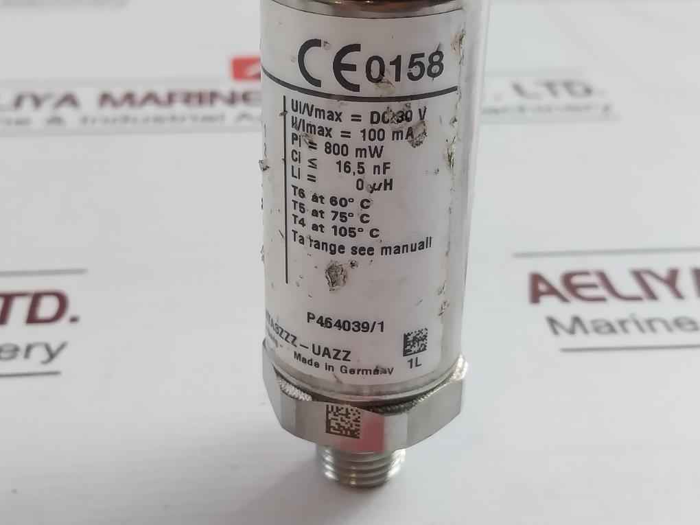 Wika Is-3-0-2111-3Zz-kbinbzz-kta3Zzz-uazz Pressure Sensor Dc 10-30V 4-20 Ma