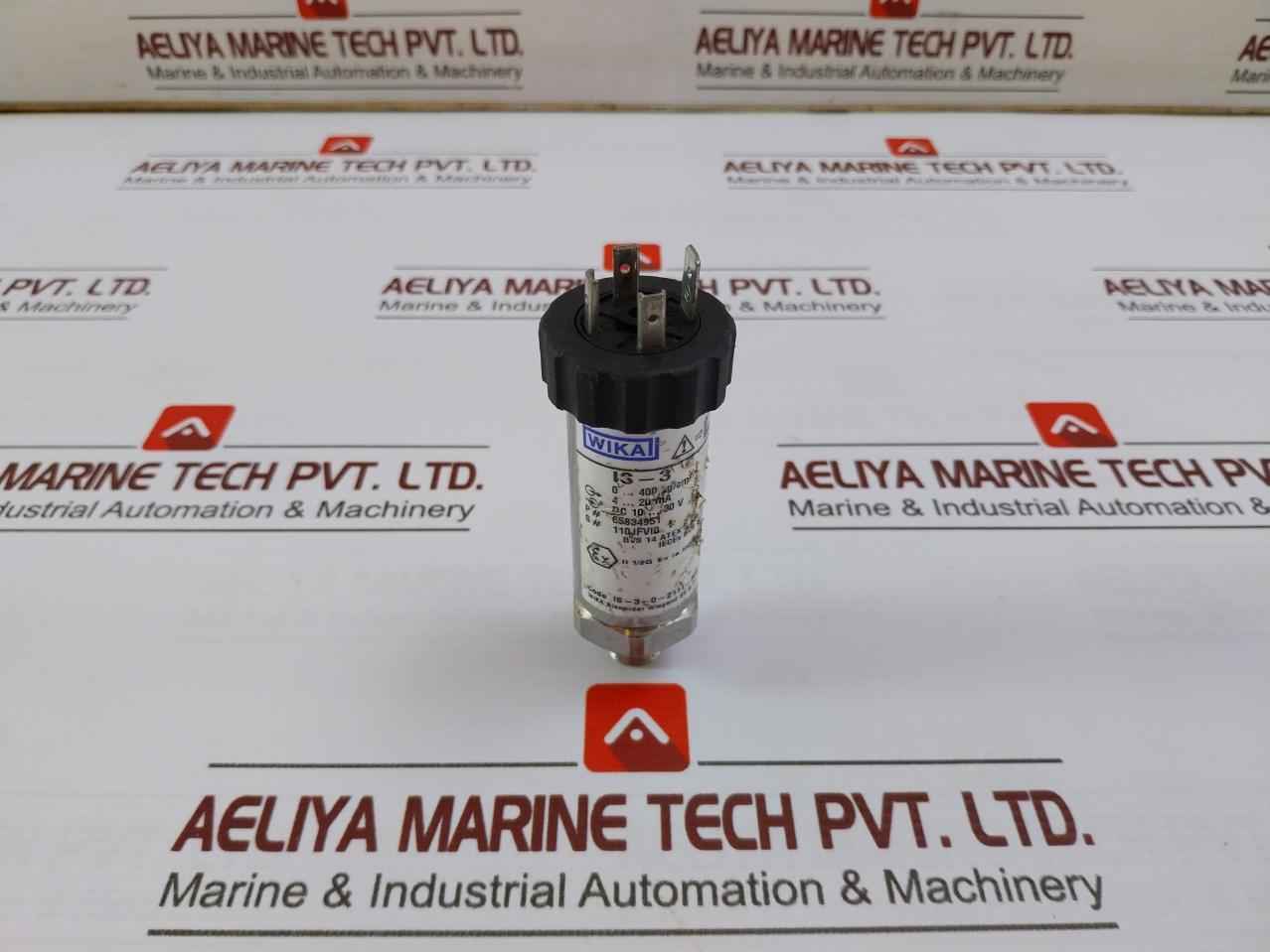 Wika Is-3-0-2111-3Zz-kbsnbzz-kta3Zzz-uazz Pressure Transmitter Dc 10–30 V 4–20