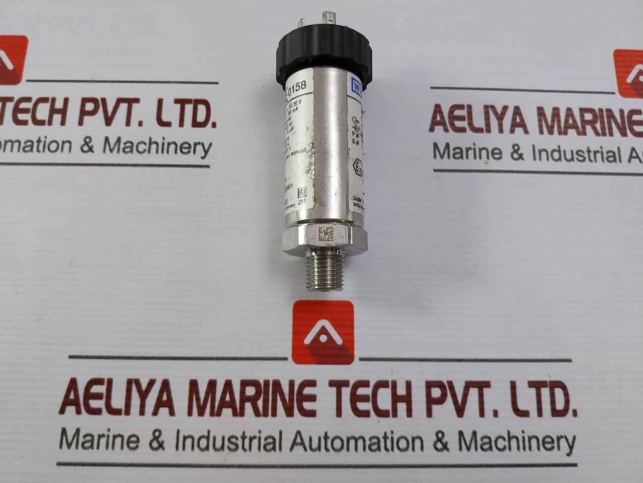 Wika Is-3-0-2111-3Zz-kbsnbzz-kta3Zzz-uazz Pressure Transmitter Dc 10–30 V 4–20