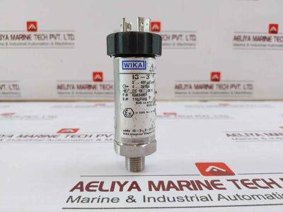 Wika Is-3-0-2111-3Zz-kbsnbzz-kta3Zzz-uazz Pressure Transmitter Dc 10–30 V 4–20