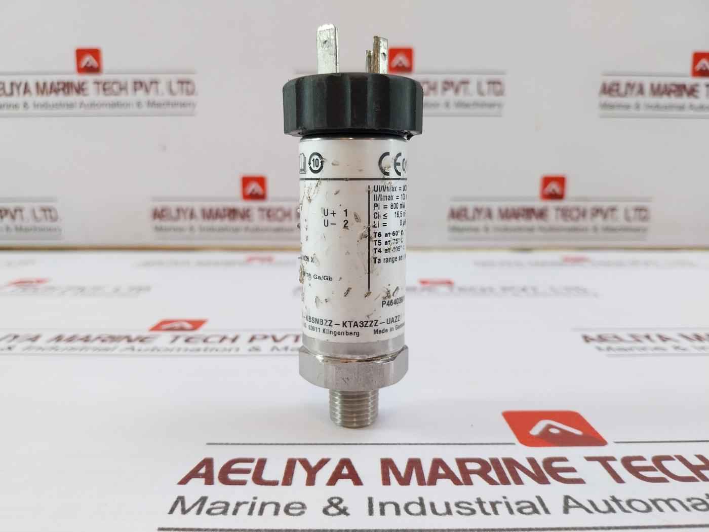 Wika Is-3-0-2111-3Zz-kbsnbzz-kta3Zzz-uazz Pressure Transmitter Dc 10–30 V 4–20