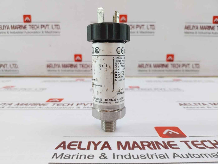 Wika Is-3-0-2111-3Zz-kbsnbzz-kta3Zzz-uazz Pressure Transmitter Dc 10–30 V 4–20