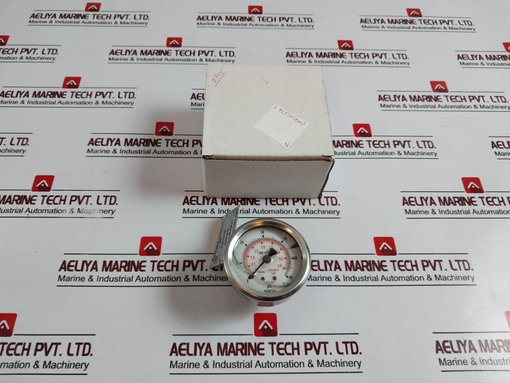 Wika Nbr 14105-1 Analog Pressure Gauge 0-4,0 Kgf/cm2/0-60 Psi