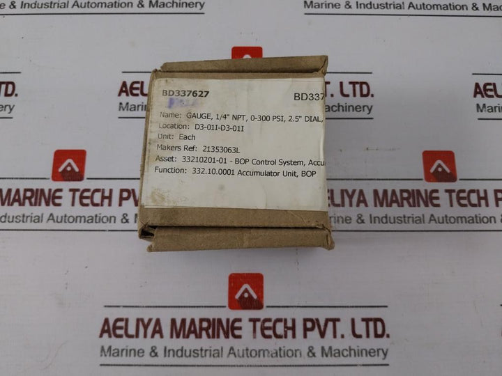 Wika Nbr 14105-1 Pressure Gauge 0-300 Bar