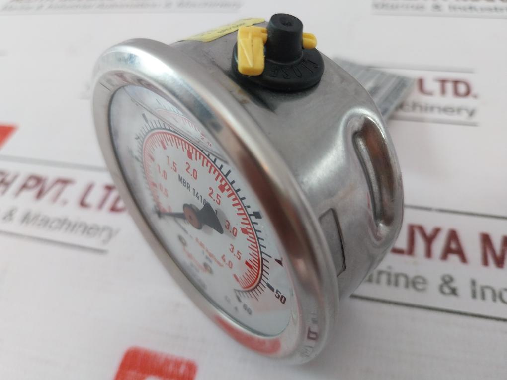 Wika Nbr 14105-1 Pressure Gauge 0-60 Psi