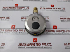 Wika Nbr 14105 Pressure Gauge 0-100 Psi Swiss Movement Cl.a1