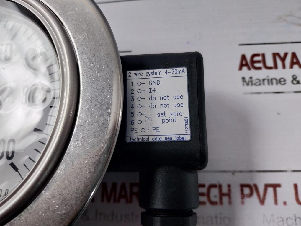 Wika Pgt23.100 Intelligauge Pressure Gauge 0-100 Bar 4-20ma