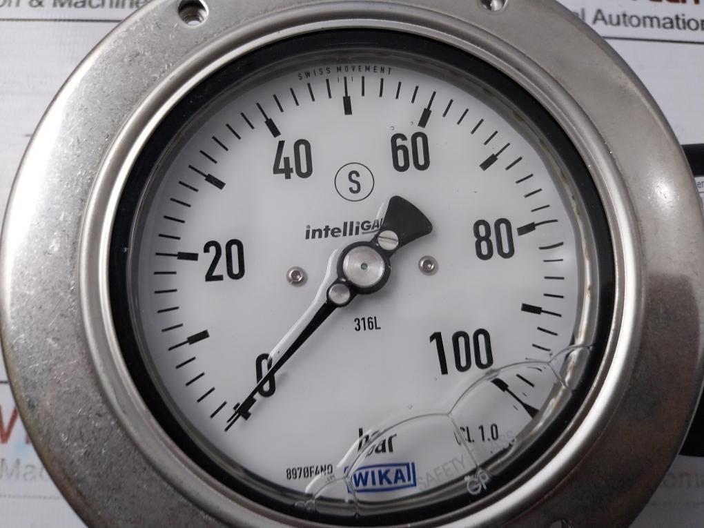 Wika Pgt23.100 Intelligauge Pressure Gauge 0-100 Bar 4-20ma