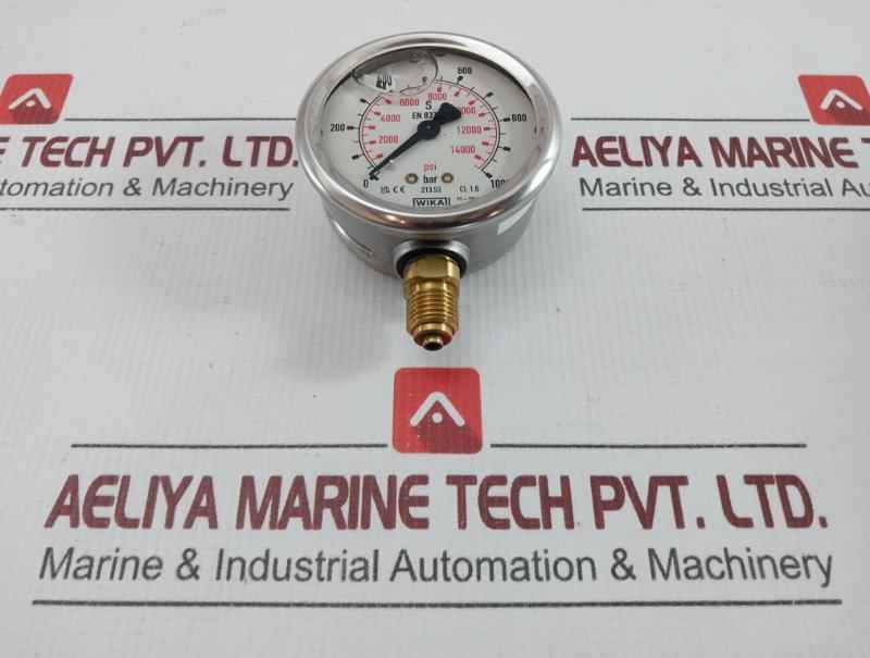 Wika Pressure Gauge 0-1000 Bar 213.53