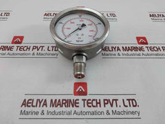 Wika Pressure Gauge 0-400 Kg/Cm2 & Psi 232.50 Part No. 232.53.100
