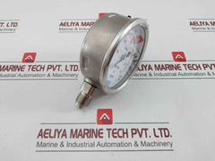 Wika Pressure Gauge 0-400 Kg/Cm2 & Psi 232.50 Part No. 232.53.100