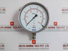 Wika Pressure Gauge 0 To 100 Psi-7 Kg/Cm2 230.20.160