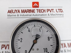 Wika Pressure Gauge 0 To 10 Bar Part No En 837-1