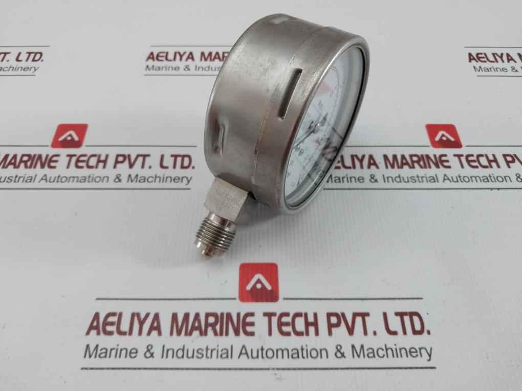 Wika Pressure Gauge 2.5 Kg/Cm2 & Psi 230.20.100