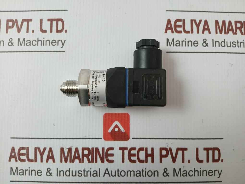 Wika Pressure Sensor Transmitter Power Supply 12816001, 8…30 V ---/25 Ma